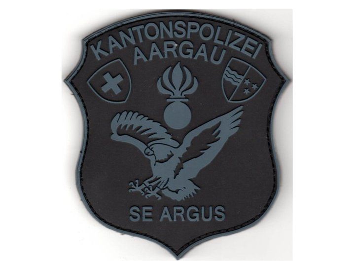 Swiss Placchette & Badge: Kapo Aargau "Se Argus" Polizei Emblem Patch Klett – Usato da Tann venduto da Hey_Ho-12