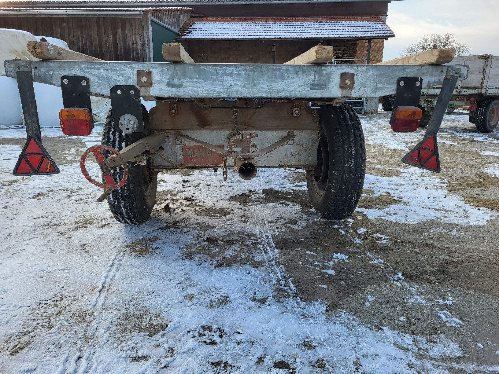 Marolf Rimorchi: Leichter Marolf-Anhänger für Traktor oder Pferde – Usato da Dieterswil venduto da dan_66dw 4