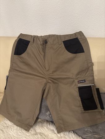 Sommer-Shorts / Worker-Shorts Khaki Gr. 58 (L/XL)
