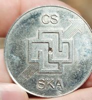 Seltene CS SKA Token / Medaille, guter Zustand