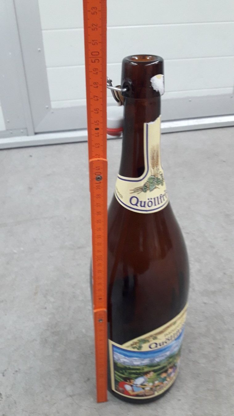 Grosse 3l Apenzeller Bier Bügelflasche (Gebraucht) in Flawil für CHF 9 – nur Abholung auf Ricardo kaufen