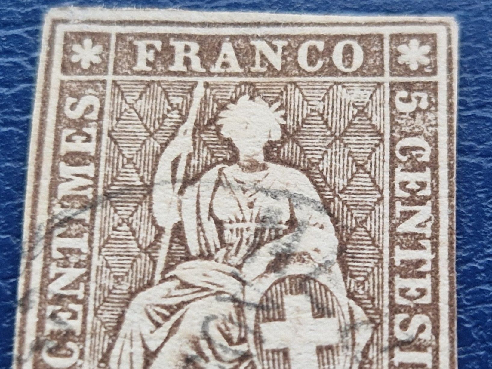 Tutti i francobolli: Strubel 22C, ab 1.- – Usato da Burgdorf venduto da Glossy01 1