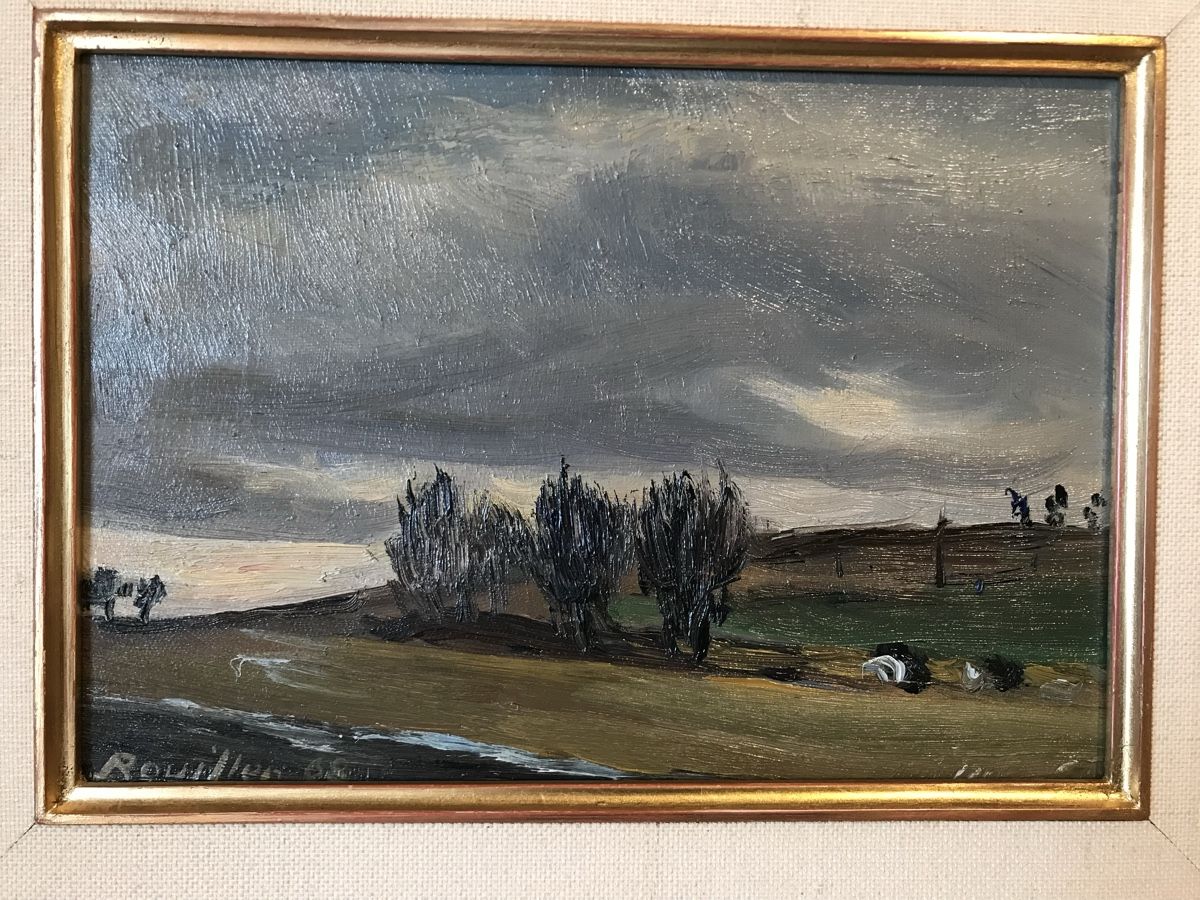 Dipinti: Armand Henri Rouiller paysage de compagne – Usato da Villeneuve VD venduto da sim_q5hp 5