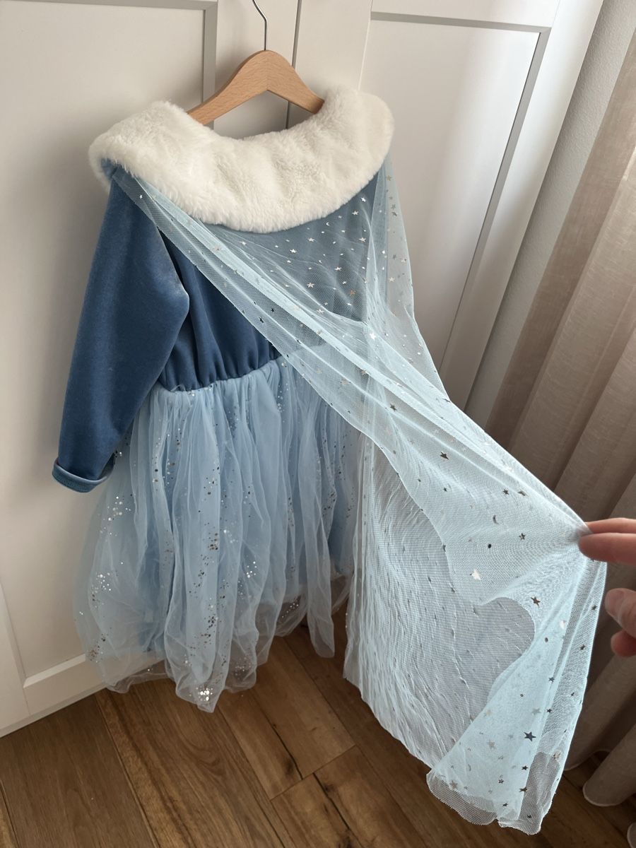 Costumi: Elsa-Winter-Kleid, Grösse 130 – Nuovo (secondo la descrizione) da Dübendorf venduto da TOezdemir 2