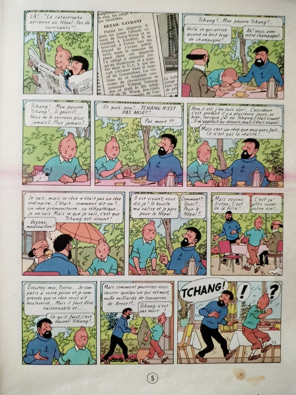 Comics: Tintin au Tibet – Gebraucht aus Cortaillod von rozinna 3