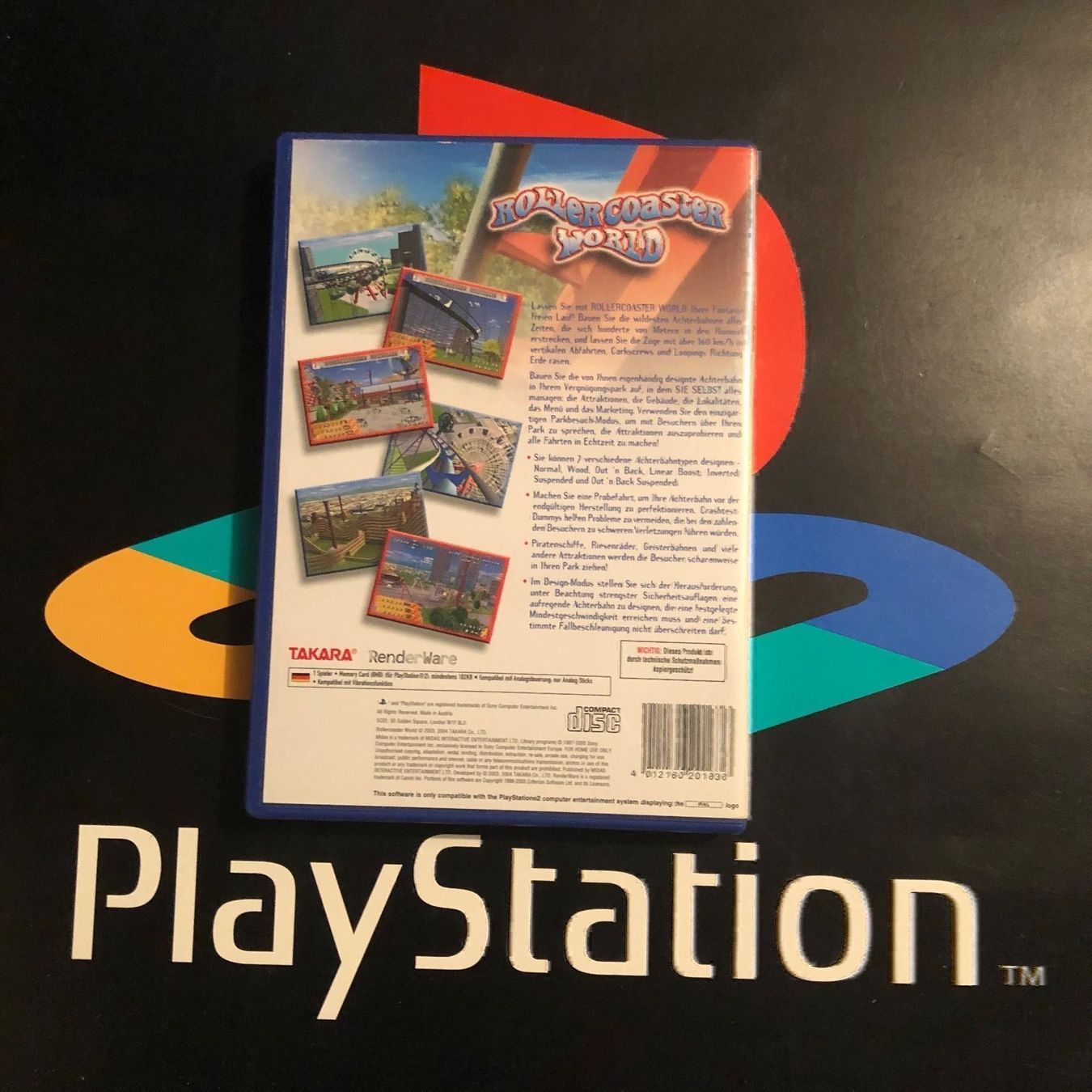 Giochi: Roller Coaster World für PS2 – Usato da Kestenholz venduto da Mad18 1