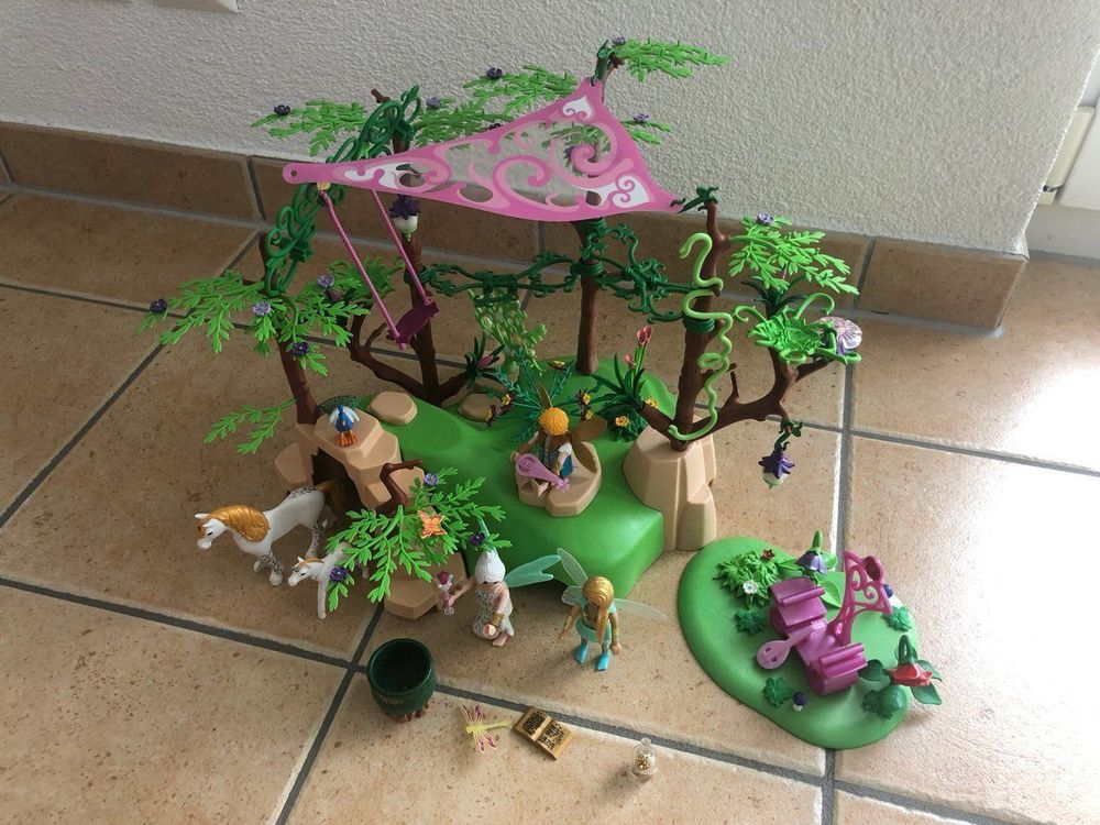 Playmobil cheap foret enchantée