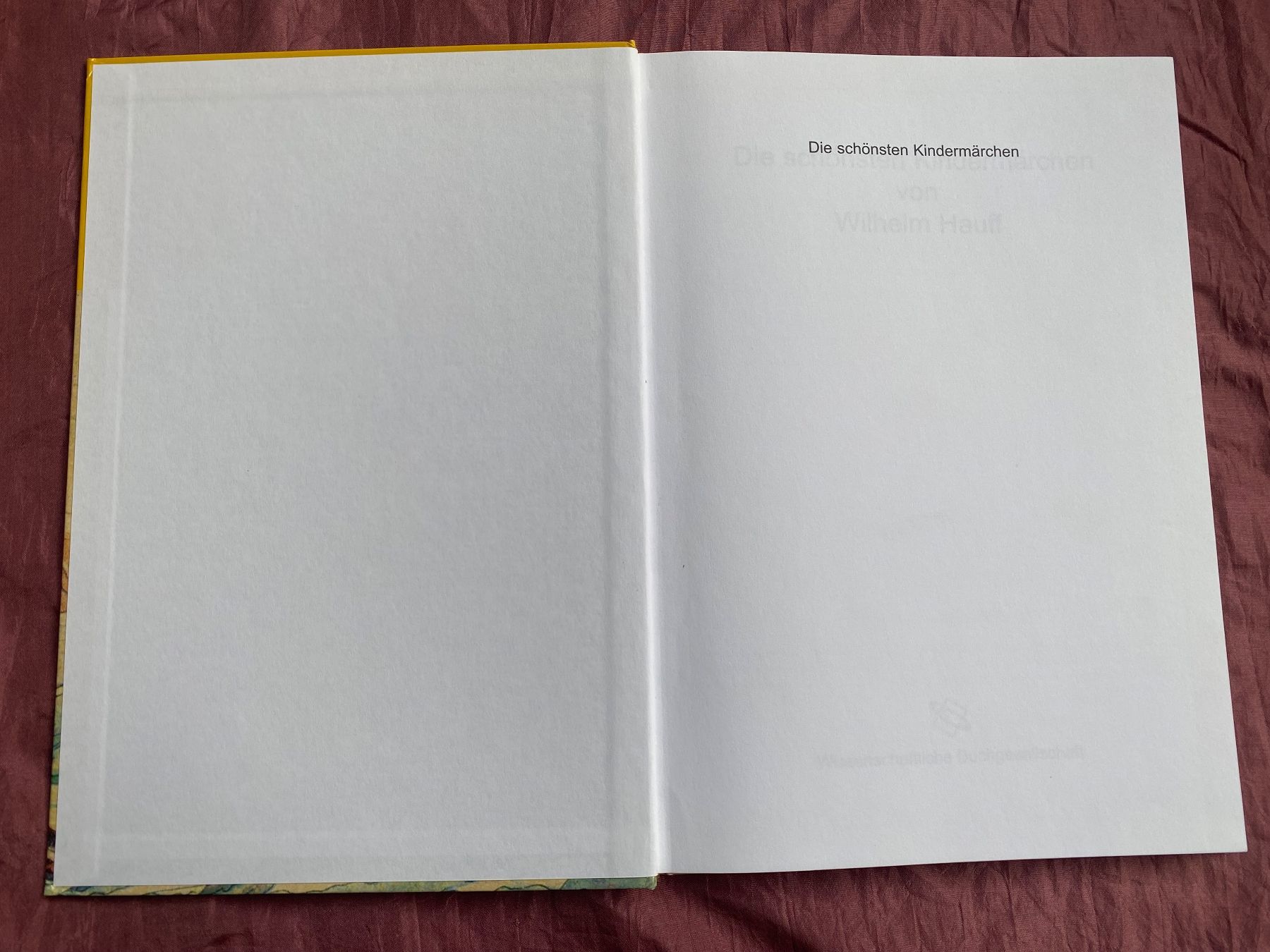 Libri: Die schönsten Kindermärchen von Wilhelm Hauff Kinderbuch – Usato da Basel venduto da him_5r5n 1