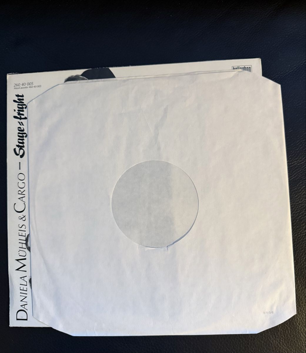 Dischi in vinile: Daniela Mühleis & Cargo - Stage Fright LP Schallplatte – Usato da Goldach venduto da Donpancho 5