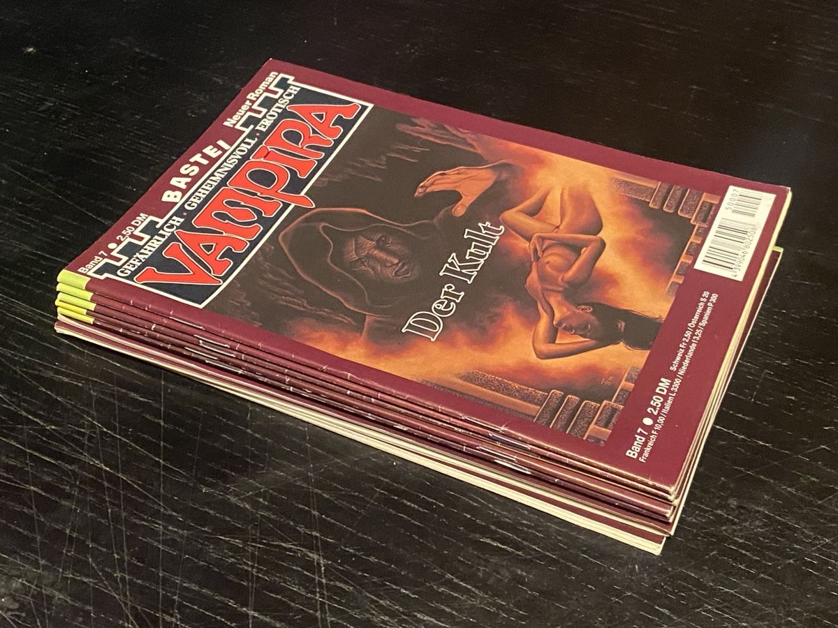 Libri: Vampira Gruselroman - 7 Bände – Nuovo (secondo la descrizione) da Zuerich venduto da SonderArt-Wertgut 4