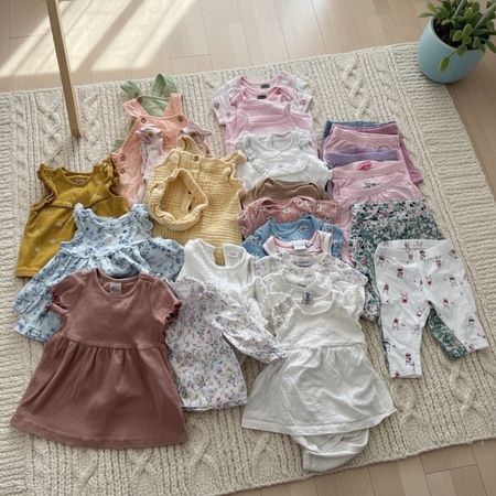 Baby Kleider Set Mädchen Grösse 62