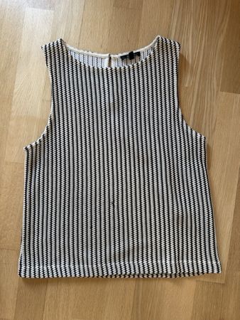OPUS Damen Top Grösse 36 schwarz-weiss guter Zustand