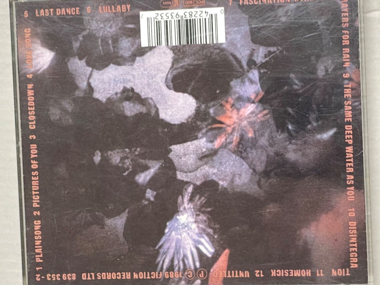 CD: The Cure - Disintegration CD - New Wave - Top RAR – Usato da Muri b. Bern venduto da AdidasCollector 1