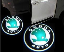 Led Logo Tür Projektoren Skoda Türbeleuchtung Emblem