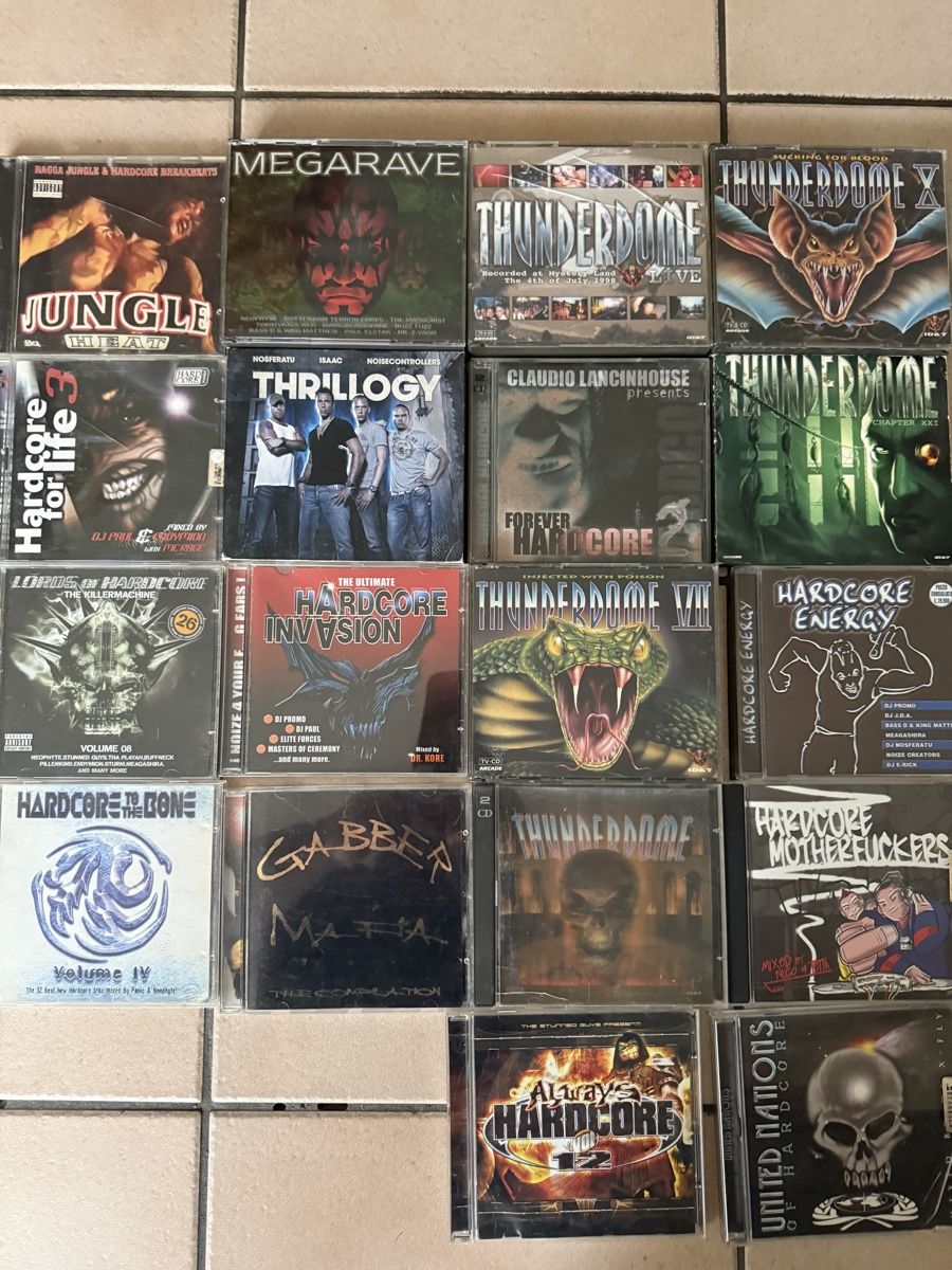 CD: Lot hardcore gabber – Usato da Crissier venduto da Body-Jonat