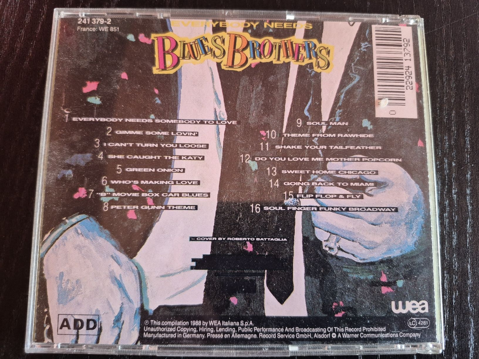 CD: Blues Brothers - Everybody Needs – Usato da Bern venduto da Roibusch 1