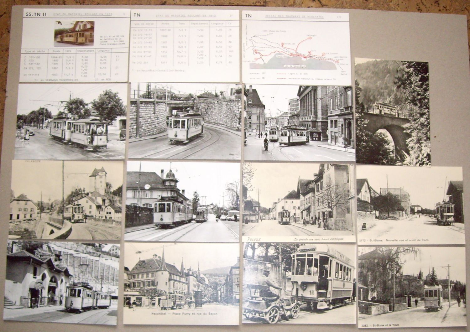 Cartes postales: BVA Tramways de Neuchâtel Nr. 55.NT II – D'occasion à Bichelsee par Gloeckner