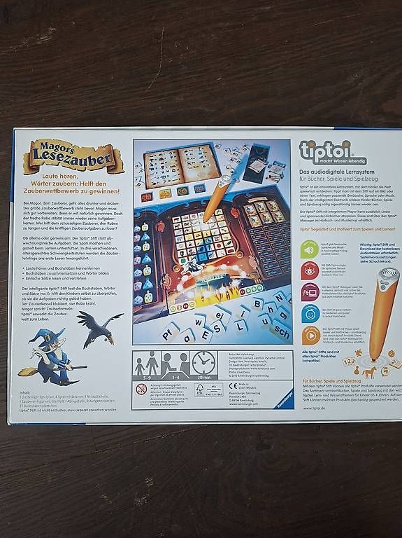 Giochi: Tiptoi Spiel Magors Lesezauber – Usato da Schwarzenburg venduto da Franzyska 1
