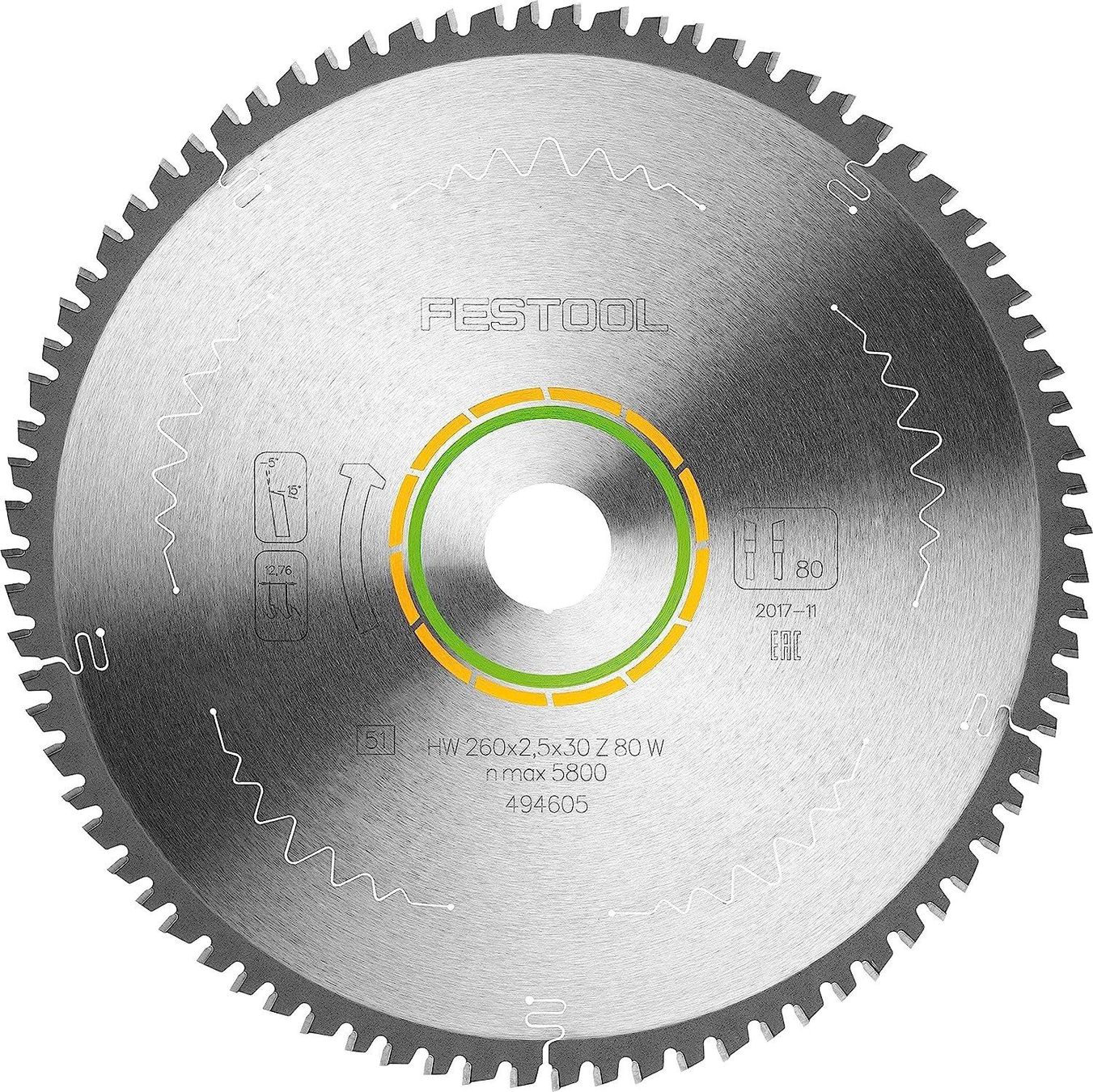 Seghe: Festool Kreissägeblatt 494605 – Nuovo e nell'imballaggio originale da Bottighofen venduto da zaap