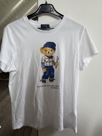 Ralph Lauren Polo Bear T-Shirt Weiss Grösse M 