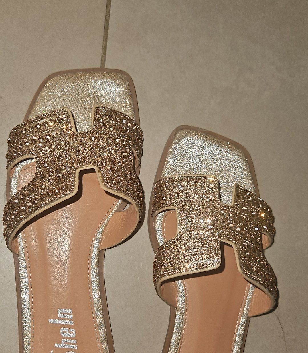 Scarpe da donna: Glitzer Sandalen – Usato da Suhr venduto da jes_rtc9