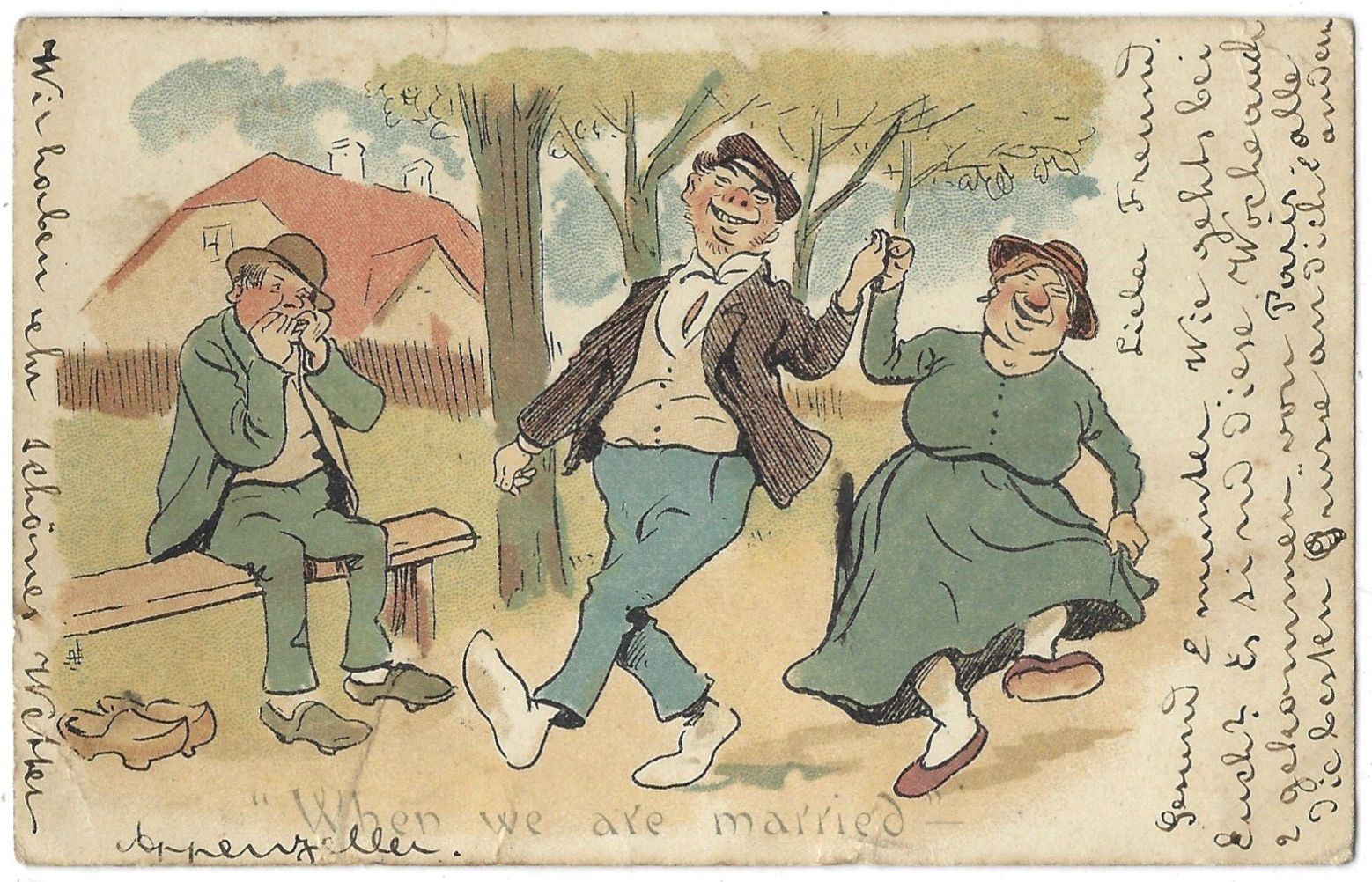 Cartes postales: "  When   we   are   married  " – D'occasion à Bütschwil par Jackson1A