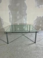 Clubtisch DRAENERT Couchtisch WHY NOT quadratisch Glas Chrom