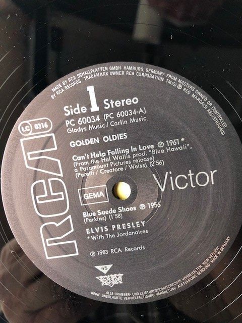 Dischi in vinile: Elvis Presley – Usato da Aarwangen venduto da Jukebox3 5