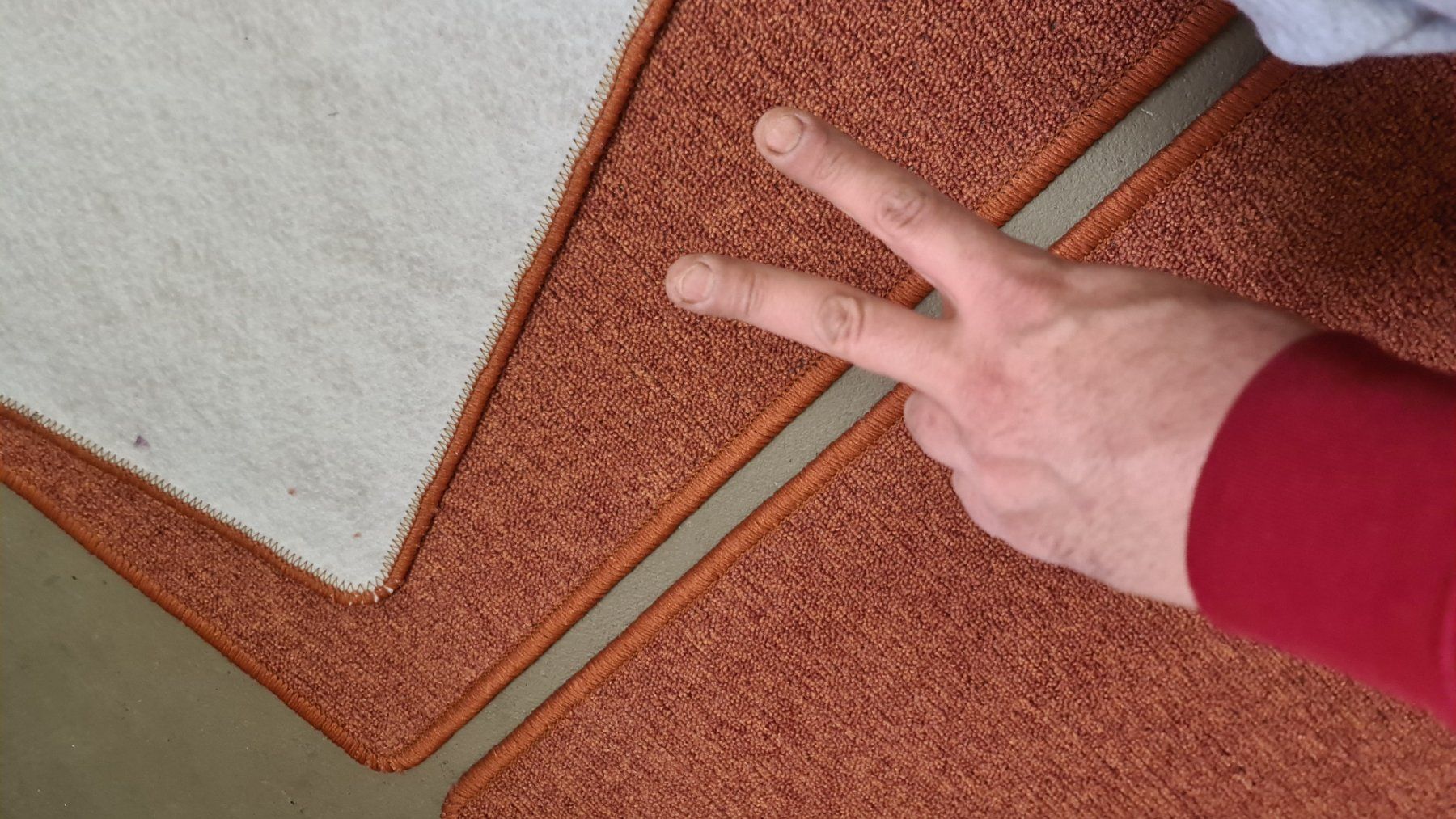 Tappeti: 3 Stk. Türvorlege Fussmatte Eingangsteppich 80x50cm – Nuovo e nell'imballaggio originale da Uerkheim venduto da Kaufoption 3