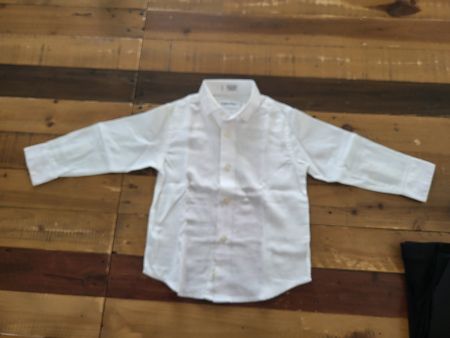 Chemise blanche à manches longues Calvin Klein –Taille 4 ans