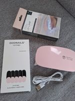 Doonails UV Gel Strips + UV Lampe rosa