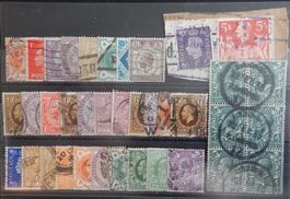 Grossbritannien Lot mit alten Werten II