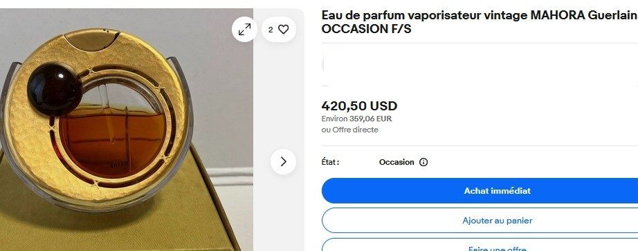 Guerlain Parfum & Eau de Toilette: Guerlain Mahora Parfum 12 ml Vintage – Gebraucht aus Collonges von arashee 6