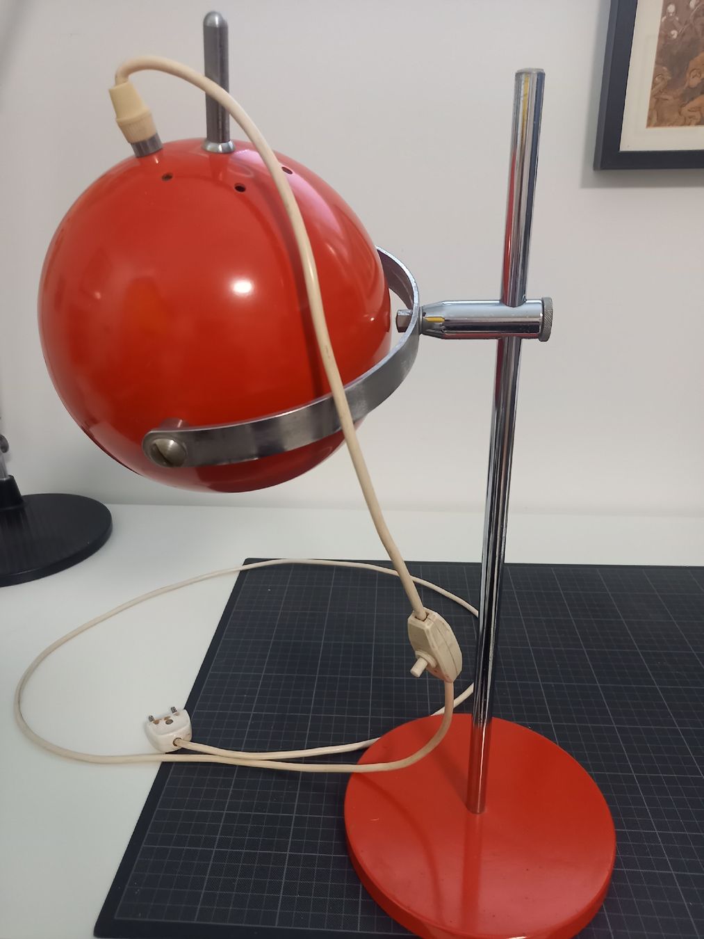 Lampade: Lampada vintage SPACE ACE "Eyeball" anni '70 – Usato da Minusio venduto da epp_cty9 2