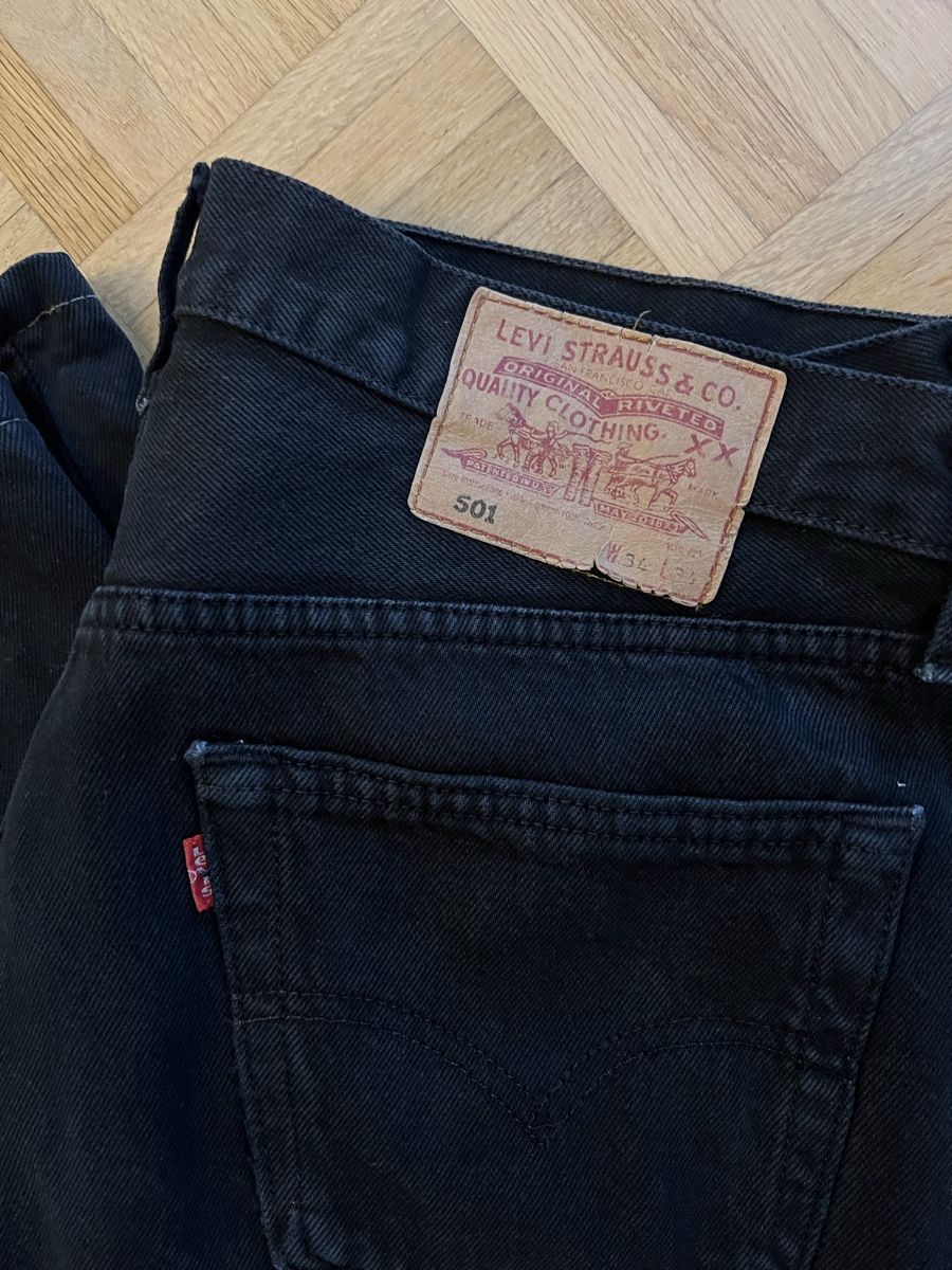 Levi's Jeans: Levi's 501 Jeans schwarz Grösse W34 L32 – Usato da Zürich venduto da sop_xbd7 4
