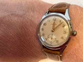 Heno Vintage Uhr handaufzug Jg Ca 50-60er ,32 mm