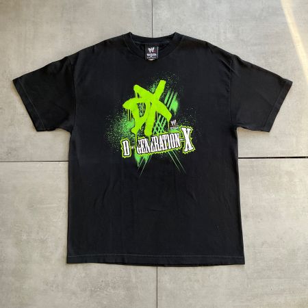 2002 DX D Generation X Vintage WWE Wrestling T-Shirt