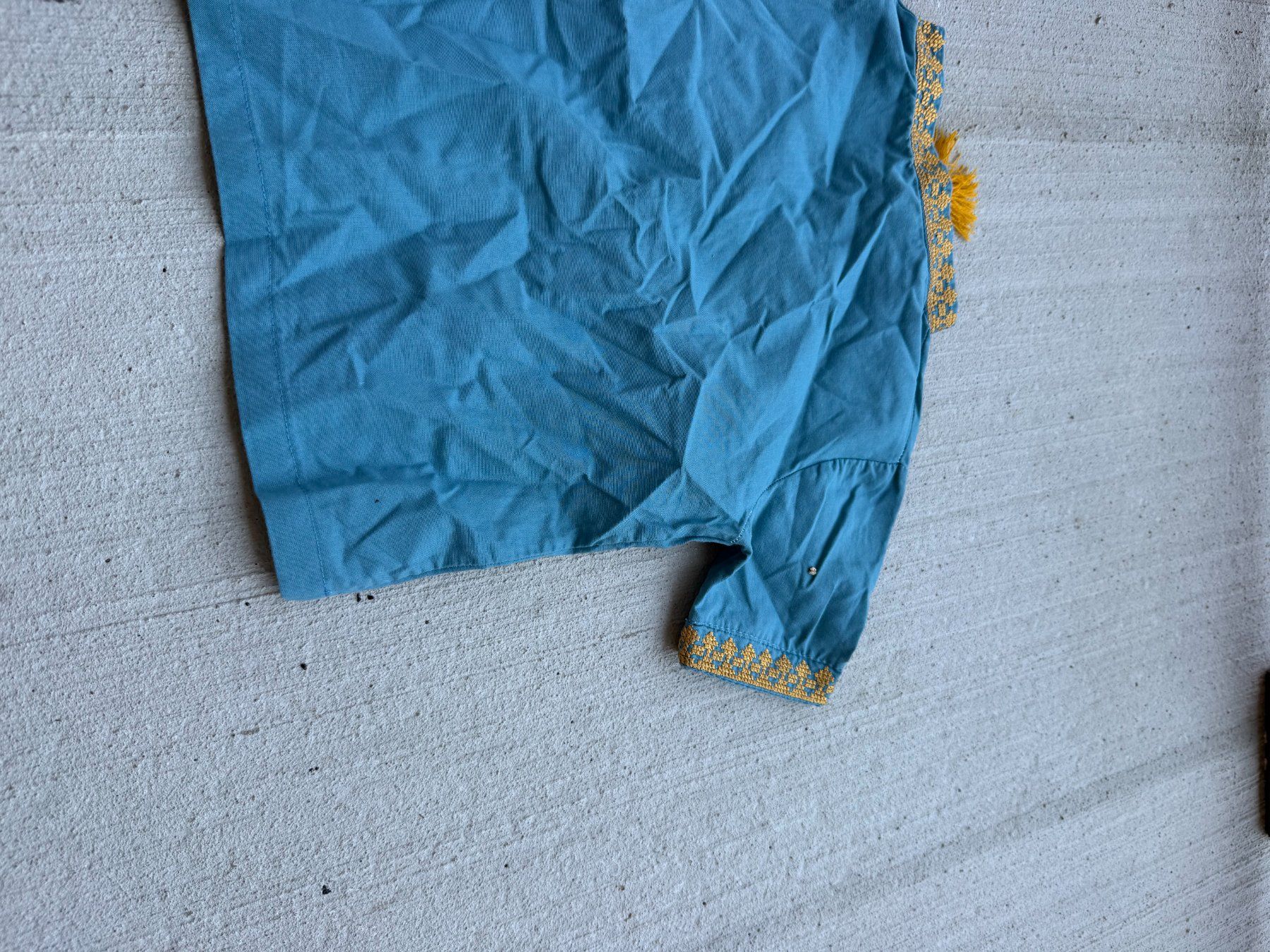 Camicie, T-shirt & Polo: Kinder Hemd blau bestickt – Usato da Riehen venduto da ann_76jw 3