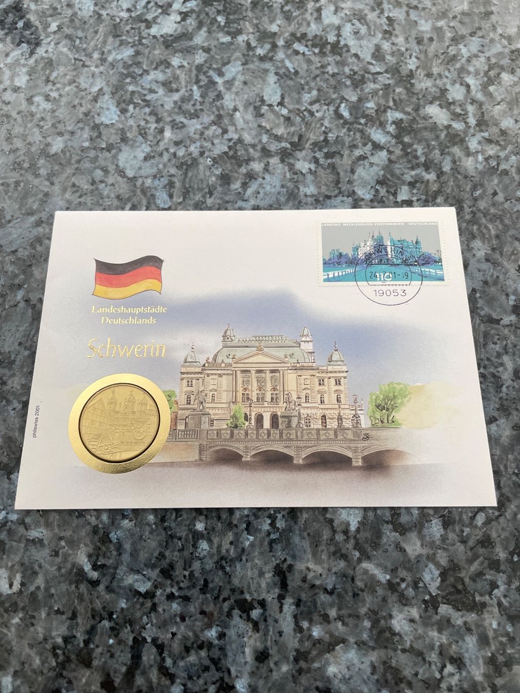 Tutti le monete: Numisbrief Stadt Schwerin – Nuovo (secondo la descrizione) da Schlossrued venduto da Julio25