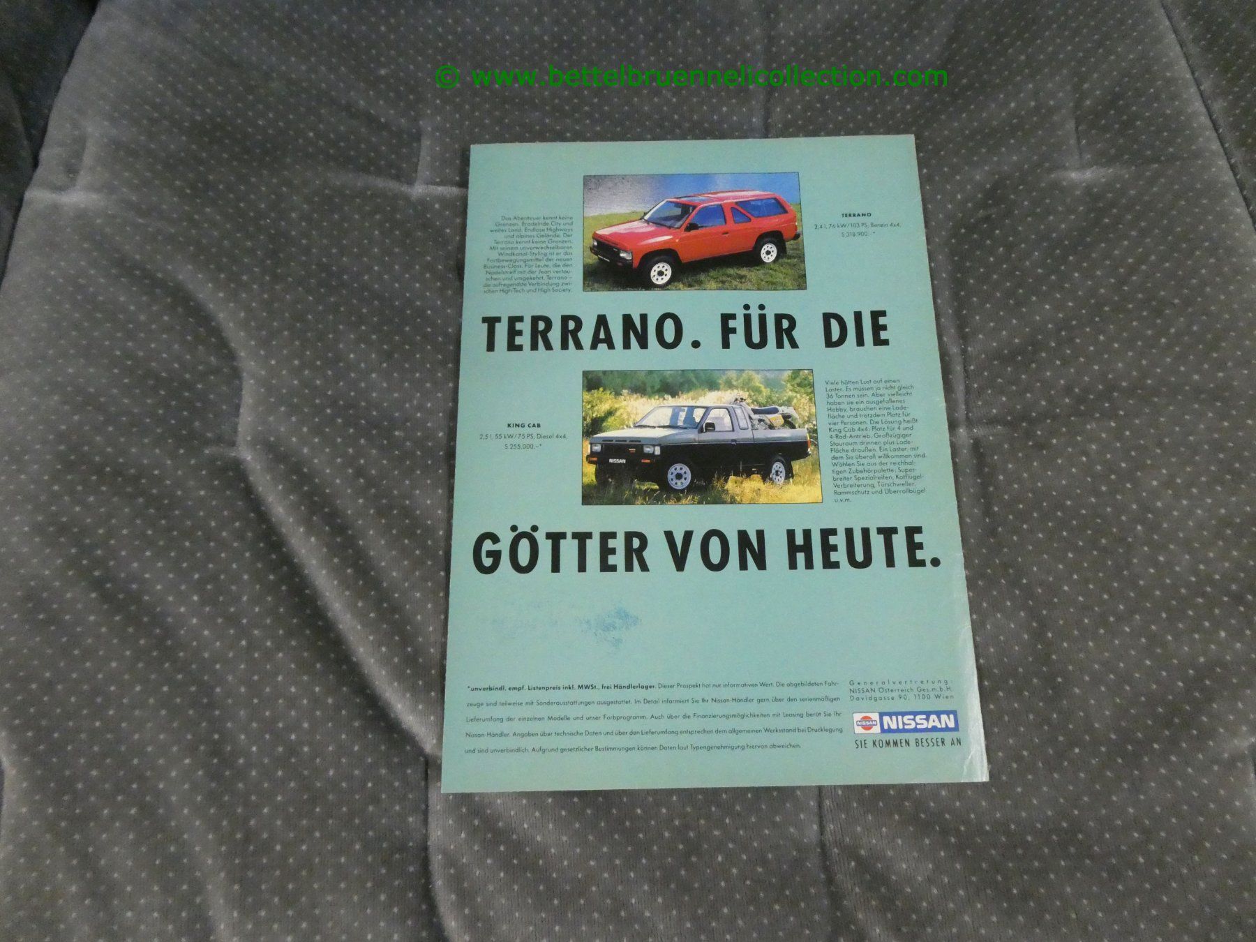 Nissan Documenti: Nissan Modellprogramm Prospekt deutsch – Usato da Weingarten-Kalth venduto da Bettelbruenneli 3