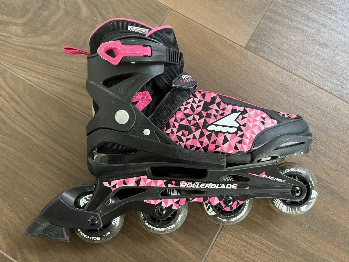 Pattini in linea & Pattini a rotelle: Rollerblade Inlineskates Thunder G Grösse 36.5-40.5 – Usato da Muttenz venduto da EdinaS 4