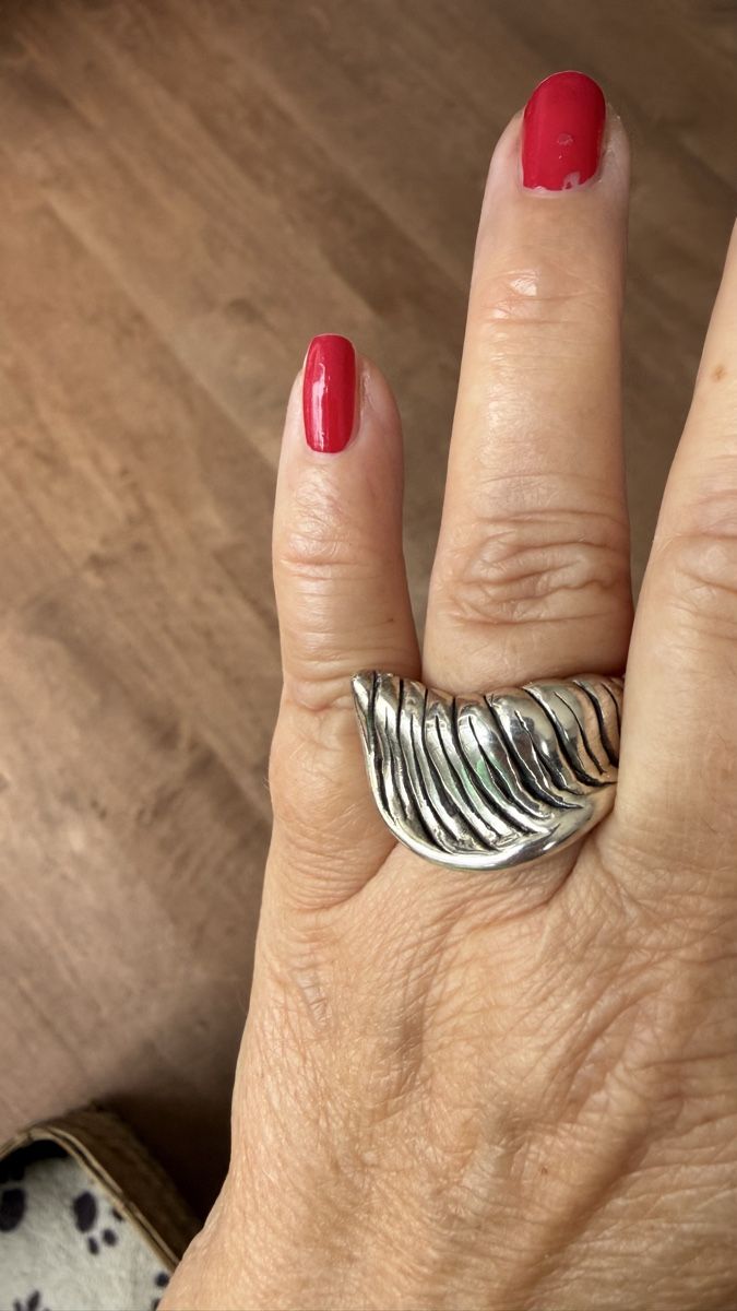 Ringe: Origineller Silberring 55/56  – Neu und originalverpackt aus Ebikon von elischka 1
