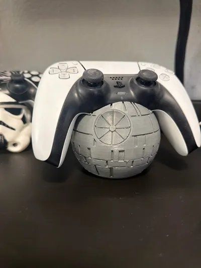 Sony Controller: PS5 Controller-Ständer Todesstern | 3D-Druck | inkl. Versand – Neu (gemäss Beschreibung) aus Aristau von EvoSwiss3D 5