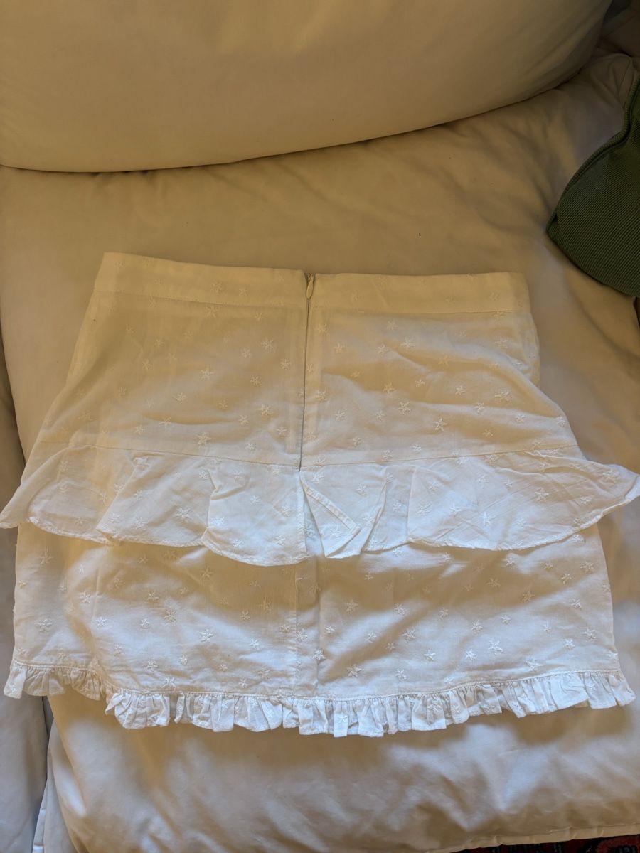 Gonne: Mini skirt white ruffled star print – Nuovo (secondo la descrizione) da Zürich venduto da Flo021000 2