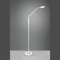 LED Stehleuchte, Weiss, 145 cm Höhe