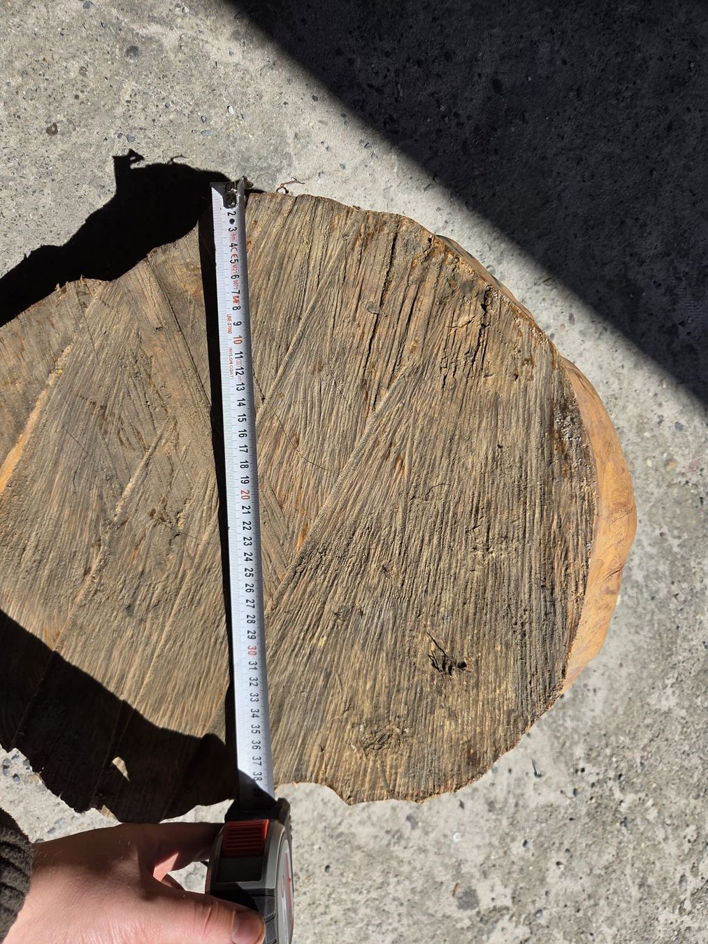 Holzartikel: Olive Holzknolle, Wurzelholz, ca. 40cm Durchmesser – Neu und originalverpackt aus Bottmingen von Mastro-Holzdesign 6
