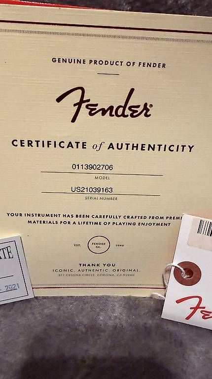 Strumenti musicali: Fender Stratocaster American Professional II USA – Usato da Bern venduto da Medusa69 2