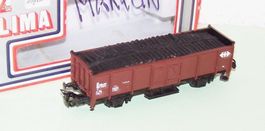 Lima 3177 H0 SBB Hochbordwagen mit Holzladung, Märklin-Kuppl