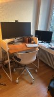 Pfister Modern Home Office Desk & Chair Set