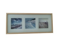IKEA Strandbilder mit Rahmen 72x32 cm